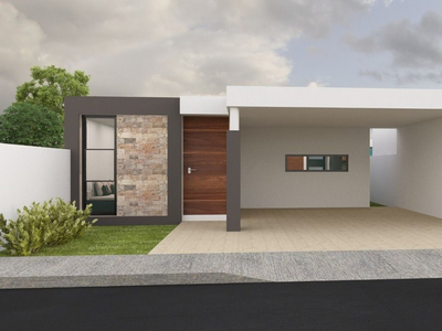 Casa En Venta En Mérida, Privada Inara Cholul (mod. 183/ Una