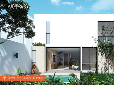 Casa En Venta En Mérida, Privada Macora 86, Modelo C1, 2da E