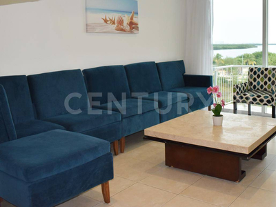 Pent House Con Excelente Vista Panorámica En Venta En El Table Cancún C3205