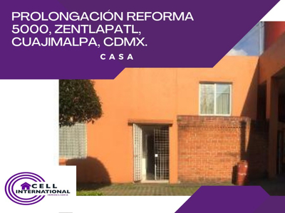 Venta De Casa En Prolongación Reforma, Zentlapatl, Cuajimalpa, Cdmx