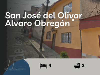 Casa En Olivar De Los Padres, Col. San José Del Olivar, Alvaro Obregón Cerca De La Universidad Anáhuac