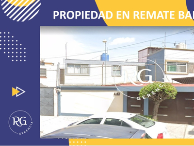 Casa En Remate En La Jardin Balbuena, Venustiano Carranza