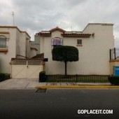 casa en venta en villas del real tecamac estado de mexico., cajeme - 1 baño - 60.00 m2
