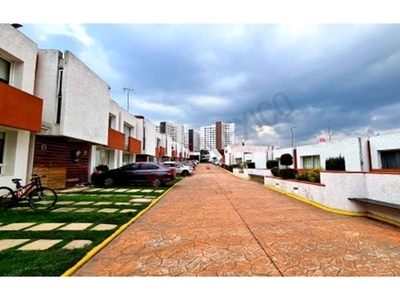 Casa en Condominio en Vista Bella II, Cuajimalpa, $4,150,000, 114 m2, terraza, 3 recámaras, 2.5, baños, sala de TV, 2 estacionamientos y bodega.