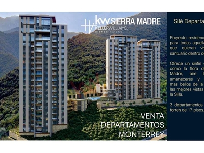 DESARROLLO VERTICAL, VENTA DE DEPARTAMENTOS EN MONTERREY AL SUR