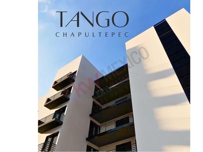 Departamento de 305 m2 en TORRE TANGO CHAPULTEPEC, En la zona más moderna, En la Avenida más Exclusiva.