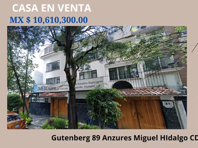 Casa En Venta En Anzures Cdmx I Vj-za-056