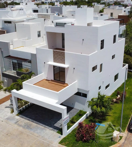 Casa En Venta En Aqua Cancun Abt6288