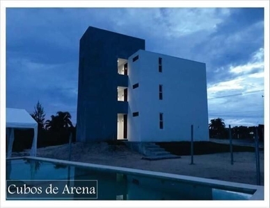 Hotel Cubos De Arena En Telchac Pto, Frente A La Playa, 6 De