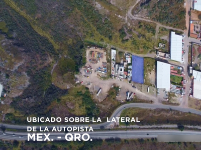 Terreno En Venta En Lateral De La Carretera Mex - Qro A 2 Minutos De Conín (san Isidro Miranda)