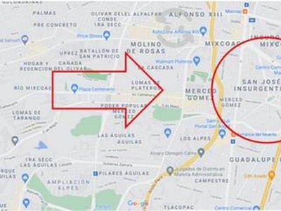 TERRENO EN VENTA SAN JOSÉ INSURGENTES CDMX