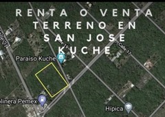 Increíble terreno en San José Kuche, de oportunidad.