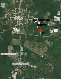 Terreno en Venta 2,995 m2 en Baca,Yucatán