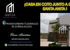 3 cuartos, 194 m vendo casa en residencial orbata en tlajomulco jalisco ega