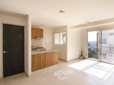 Departamento En Valle Gómez, Cuauhtémoc Con 2 Recámaras, 56 M², Id: 105129