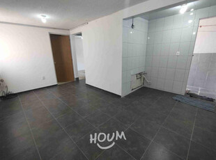 Departamento En Cerro De La Estrella, Tláhuac Con 2 Recámaras, 43 M², Id: 132488