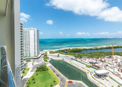 departamento remodelado en venta en novo cancún, puerto cancún