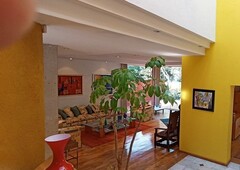 casa en venta con jardín en acopilco cuajimalpa metros cúbicos