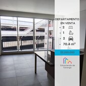 en venta, departamento para estrenar y con amenidades en desarrollo - 2 habitaciones - 1 baño