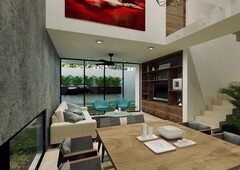 Doomos. PREVENTA Casa 3R elegante en el Residencial AQUA, Cancun