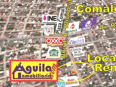 Local en Renta en Fovissste Comalcalco, Tabasco