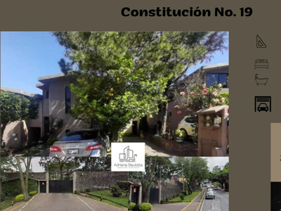 Casa En Tlalpan, Col.miguel Hidalgo 3ra Sección, Constitución No. 19, Casa 13 A Abm86-di