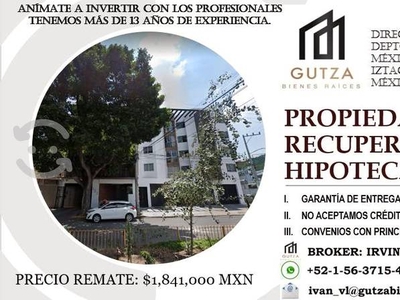 DEPARTAMENTO A LA VENTA COL. GRANJAS MÉXICO RRR*