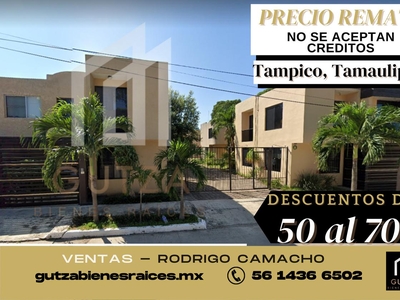 Doomos. Gran Remate, Casa en Venta, Tampico, Tamaulipas. RCV