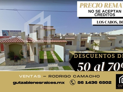 Doomos. Gran Remate, Casa en Venta, Villas de Cortez, Los Cabos, BCS, RCV