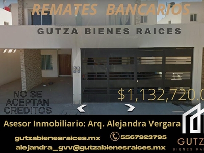 Doomos. Vendo casa en remate San Luis Potosí Fraccionamiento Pozos Residencial AVV