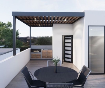 Casa en preventa con salón de usos múltiples y roof garden
