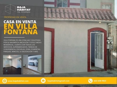 CASA en VENTA en VILLA FONTANA TIJUANA