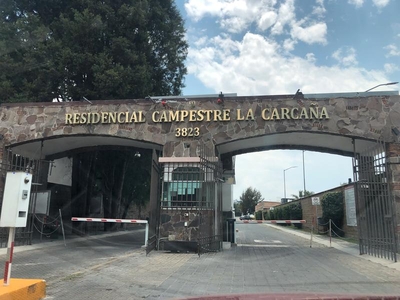 Terreno en venta fraccionamiento Campestre La Carcana en Puebla