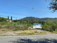 terreno en venta sierra alta carretera nacional monterrey