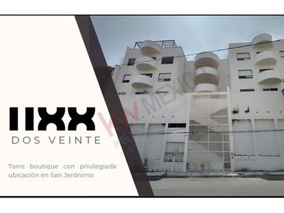 Venta de Edificio con 6 departamento en condominio DOS VEINTE (II XX) Colinas de San Jerónimo Ubicación Privilegiada.