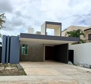 casa en renta en privada con amenidades en conkal, yucatán