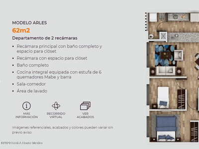 Departamento En Venta Miguel Hidalgo ,san Lorenzo 24-328 Gch