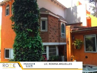 Rom - Venta De Casa En Arteaga Y Salazar 258, Col. Contadero, Cuajimalpa, Cdmx - Rom