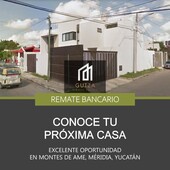 casa en venta en montes de ame, mérida, yucatán