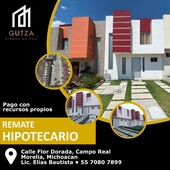 departamento en venta en campo real, morelia, michoacán