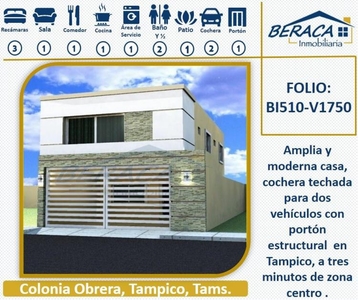 Casa en Venta en obrera Tampico, Tamaulipas