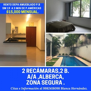 Departamento en Renta en Cancún, Quintana Roo