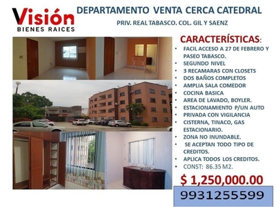 Departamento en Venta en Villahermosa, Tabasco