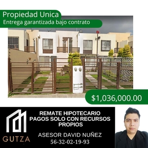 Doomos. CASA EN COLONIA LAS AMERICAS ,ECATEPEC DE MORELOS, EDOMEX ,REMATE BANCARIO