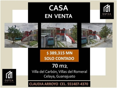 Doomos. Casa en Venta - 2 Recamaras - Villas del Romeral - Celaya - Guanajuato