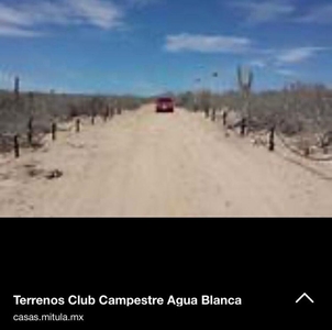 Terreno en Venta en Club campestre Agua Blanca La Paz, Baja California Sur