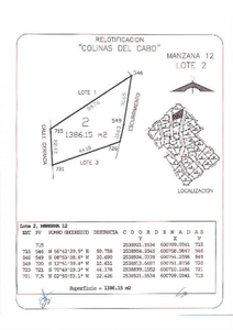 Terreno en Venta en Colinas de Baja Cabo San Lucas, Baja California Sur