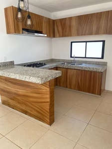 Casa en venta de una planta al norte de Mérida en Conkal