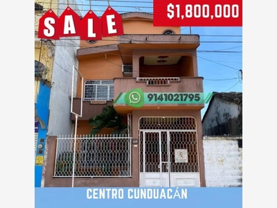 Casa en venta doble frente Cunduacán centro