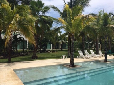 DEPARTAMENTO DE 2 REC. EN TULUM CON GRANDES AMENIDADES